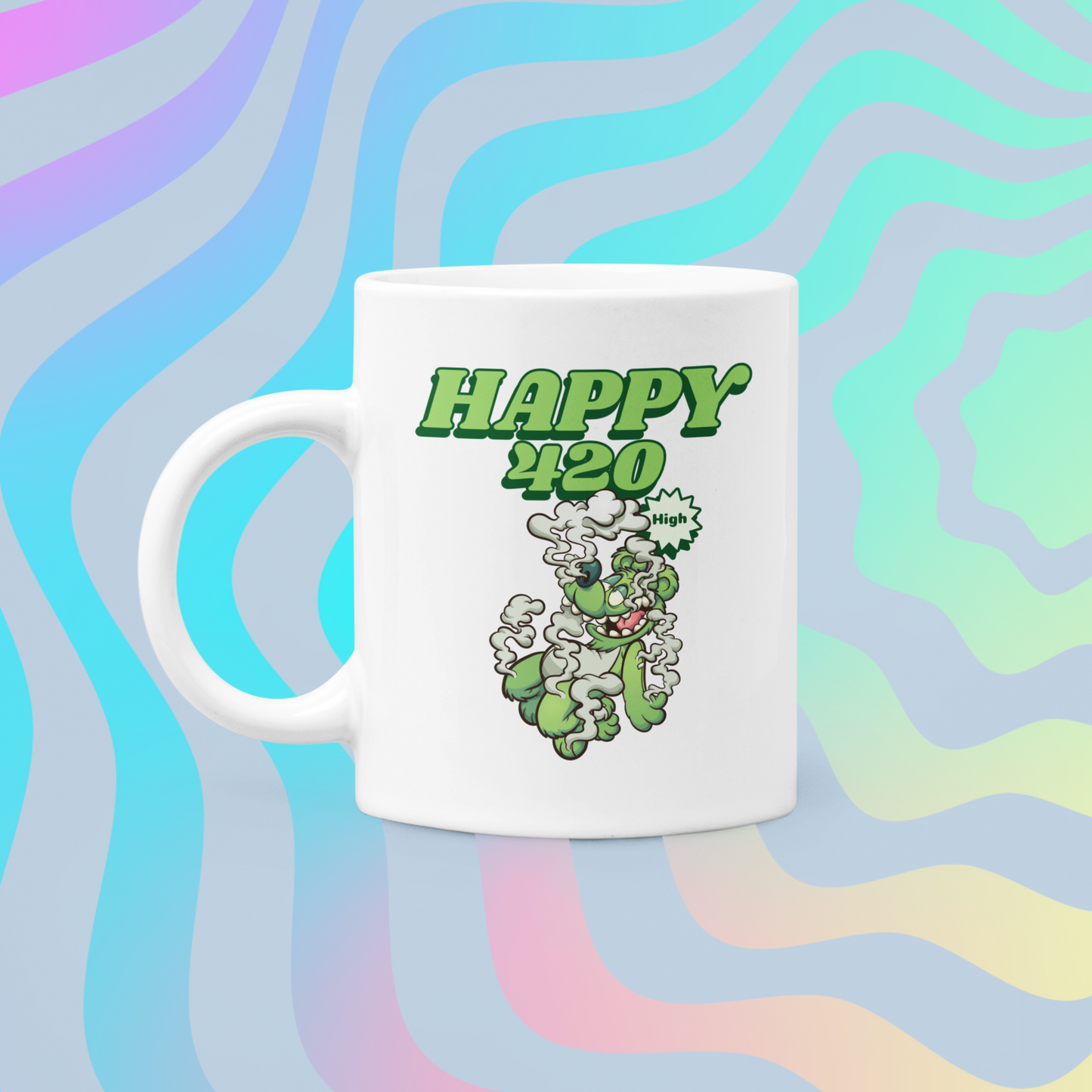 Happy 420 - 11 Oz Coffee Mug