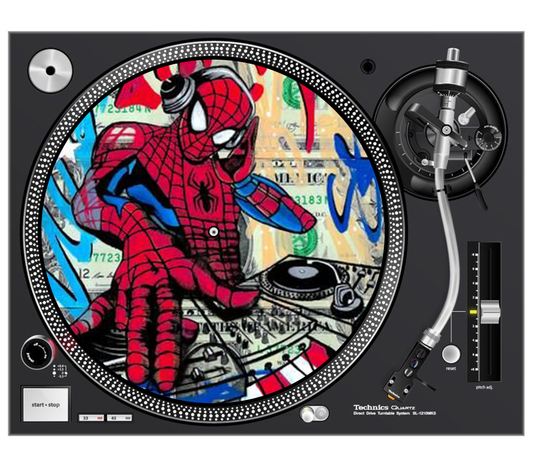 Spiderman Dj 12" Slipmat X 2