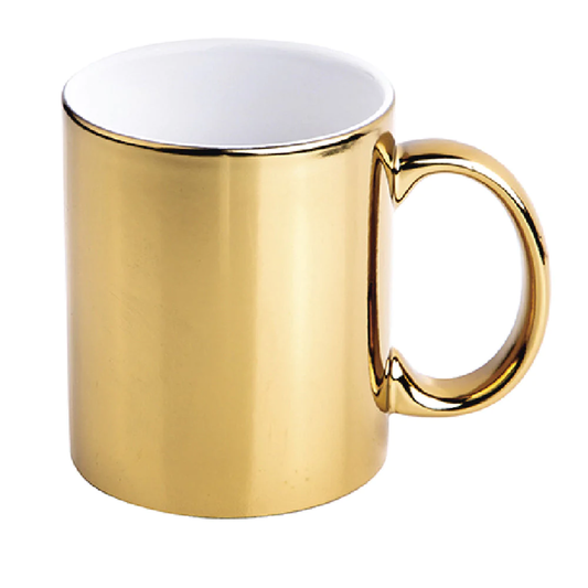 Gold Custom 11oz Coffee Mug