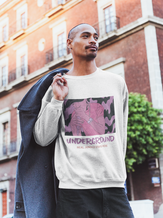 Underground Real Jungle Stays Here - Unisex Jumper