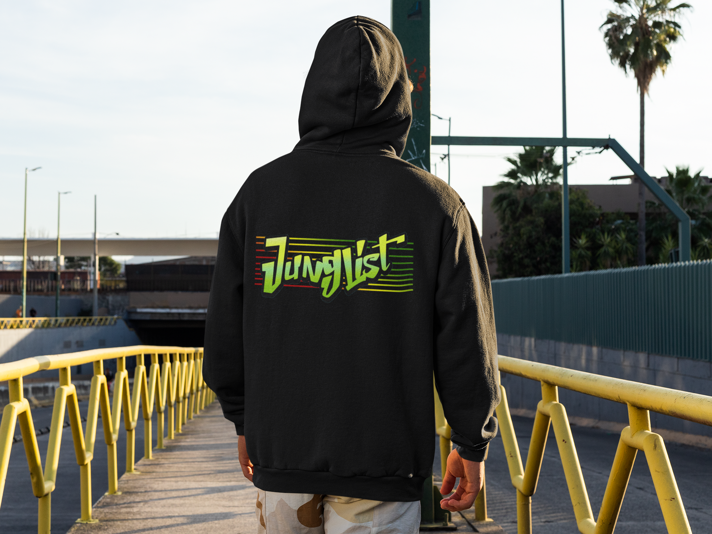 Junglist - Unisex Back Print Hoodie