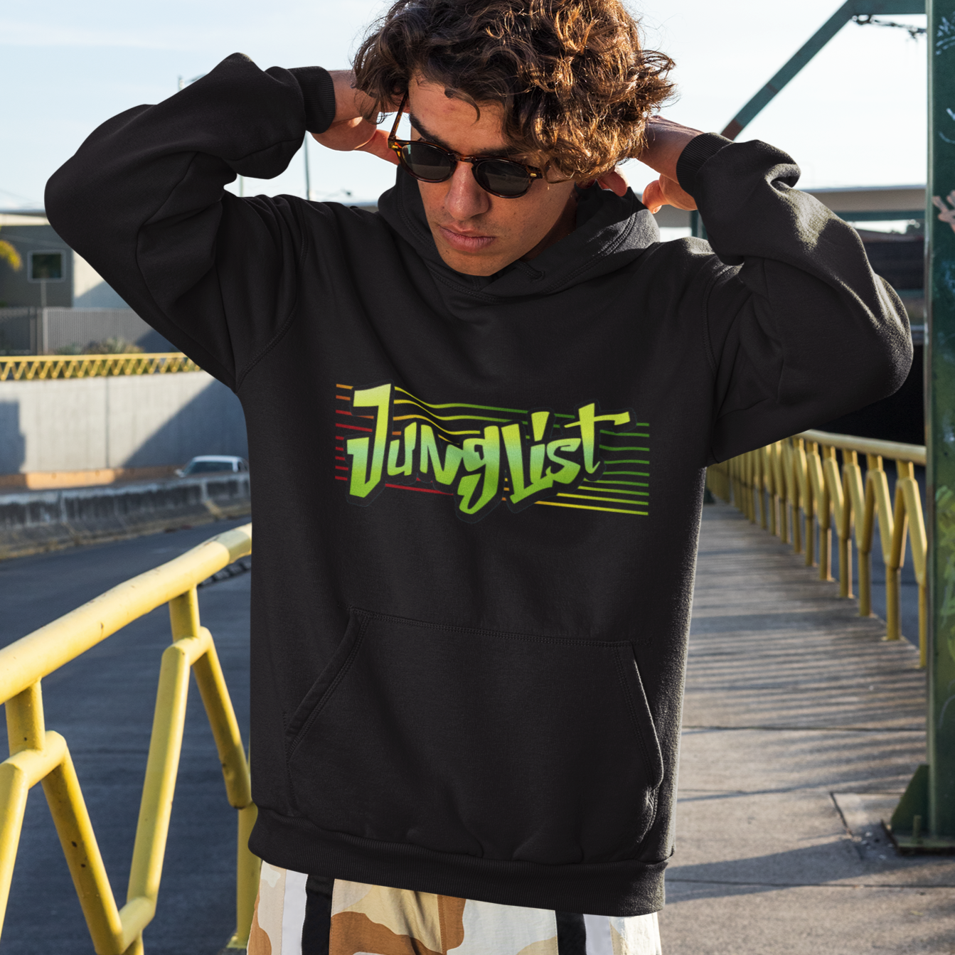 Junglist - Unisex Front Print Hoodie