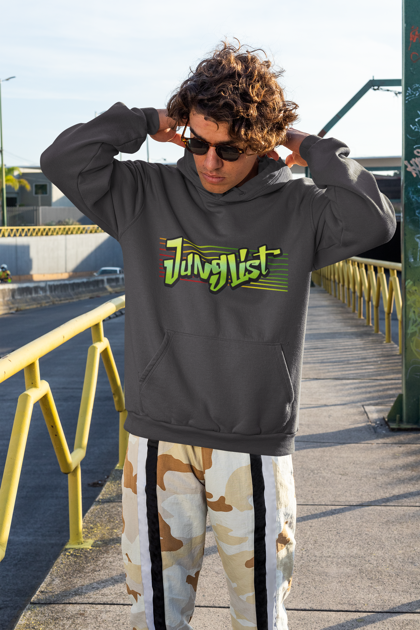 Junglist - Unisex Front Print Hoodie