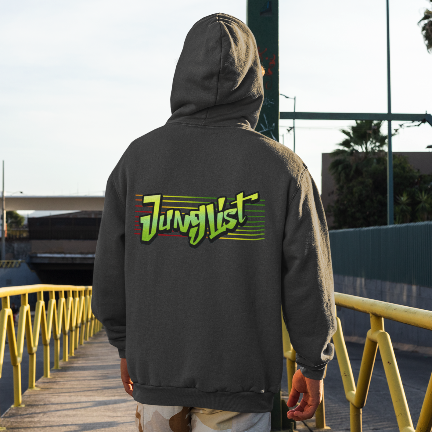 Junglist - Unisex Back Print Hoodie