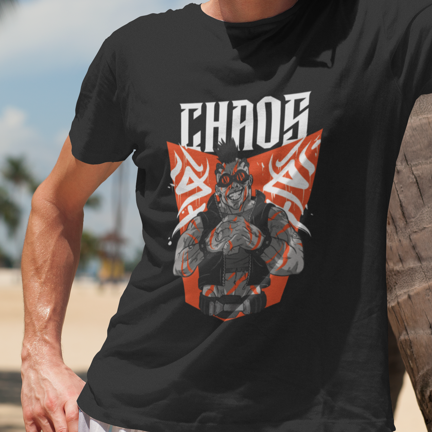 Chaos Character T Shirt.