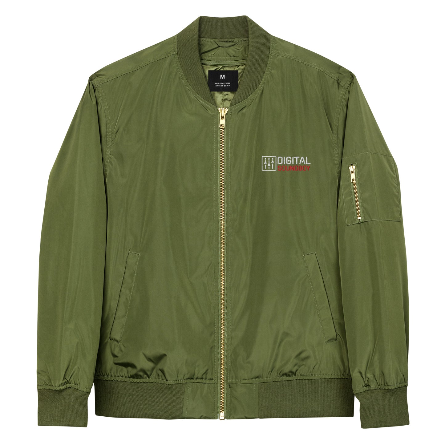 Digital Soundboy Premium recycled bomber jacket