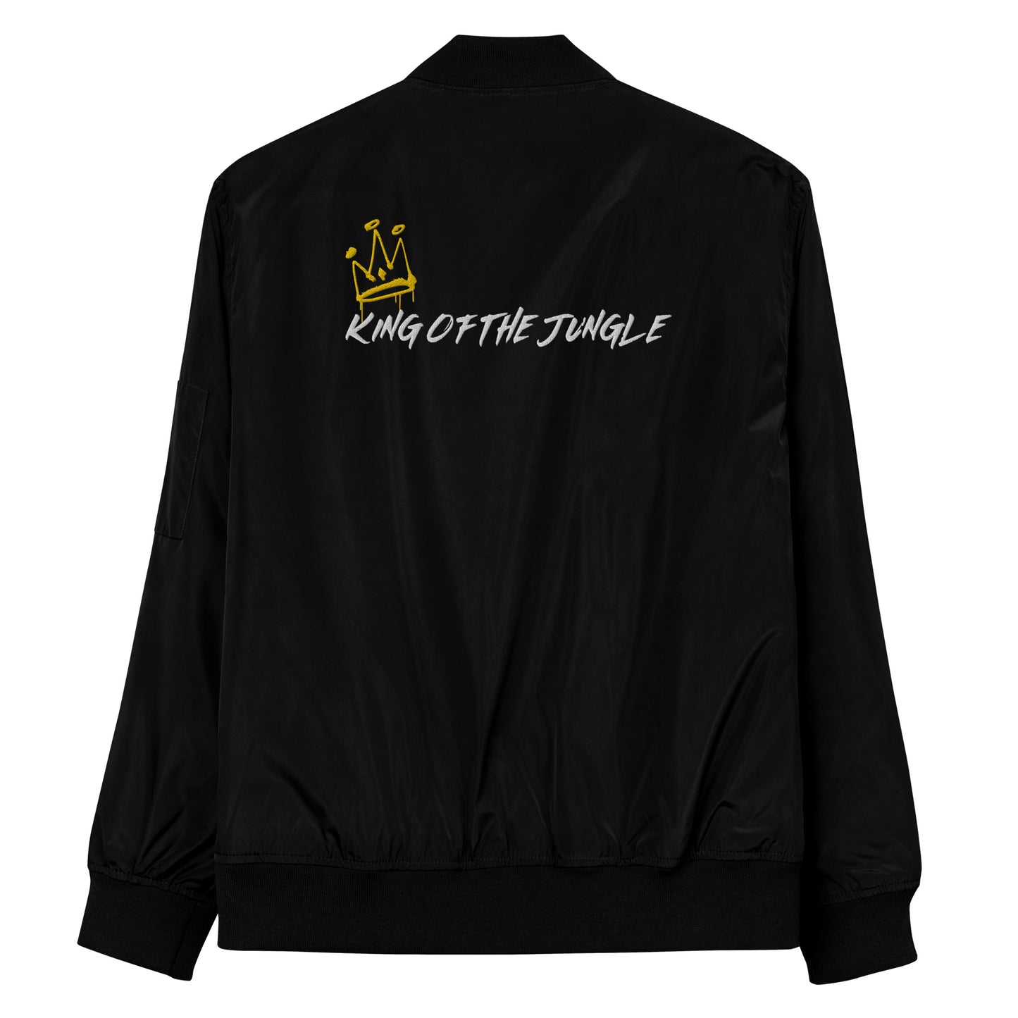 King Of The Jungle Premium recycled bomber jacket