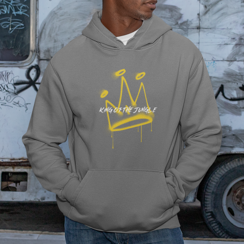 King Of The Jungle - Unisex Crown Hoodie