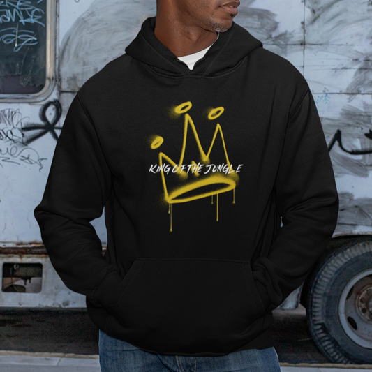 King Of The Jungle - Unisex Crown Hoodie