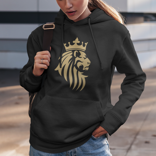 Proud Gold Lion Unisex Hoodie