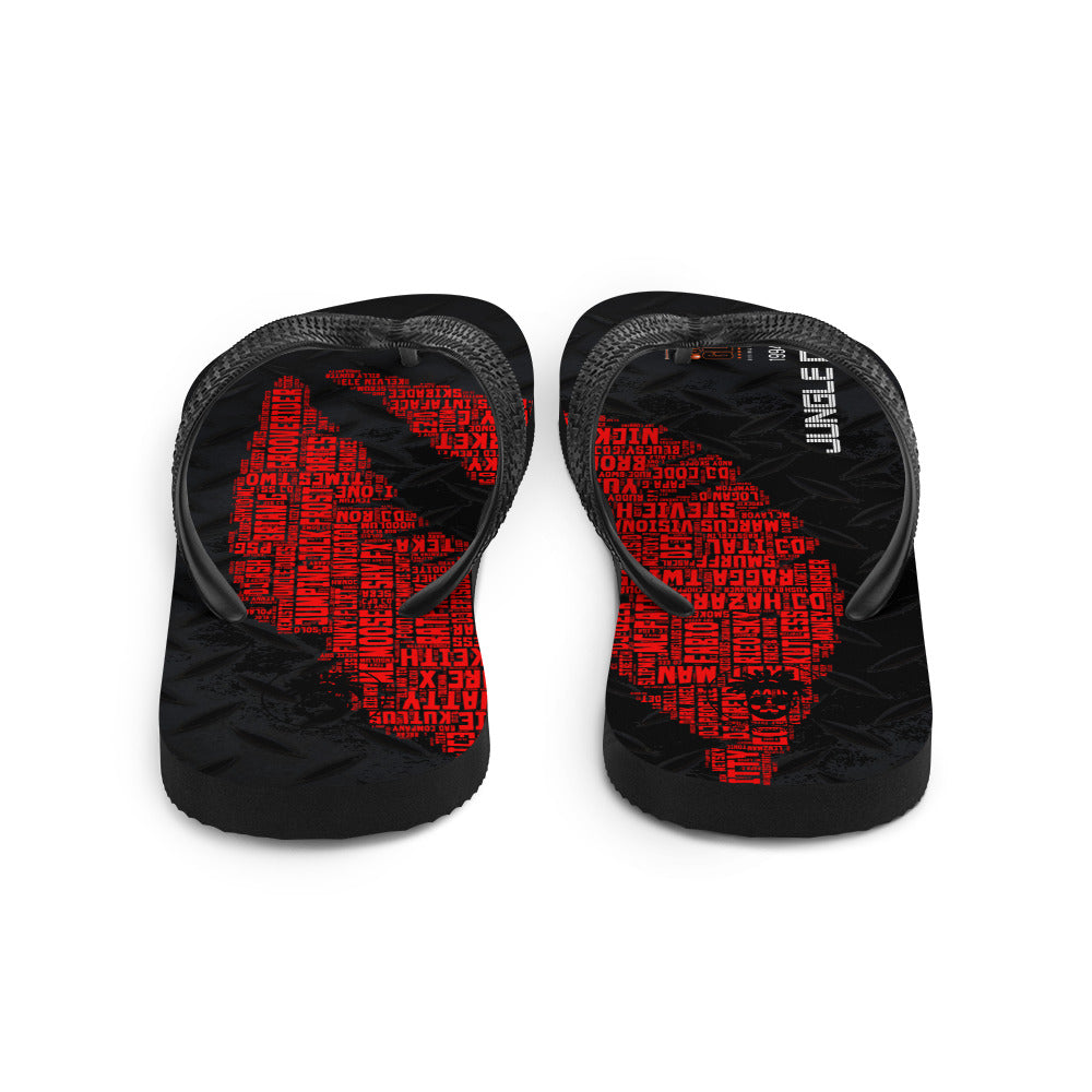 Jungle D&B History Flip-Flops (Limited Edition)