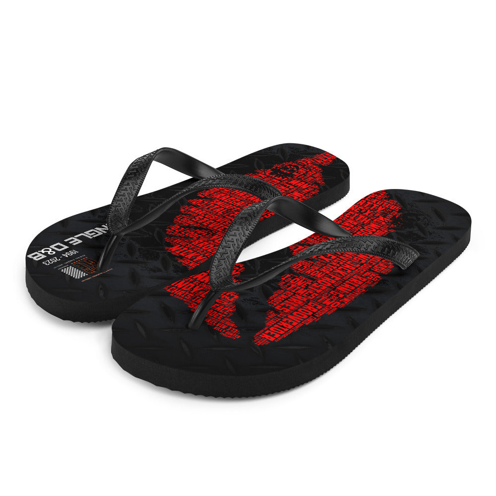 Jungle D&B History Flip-Flops (Limited Edition)