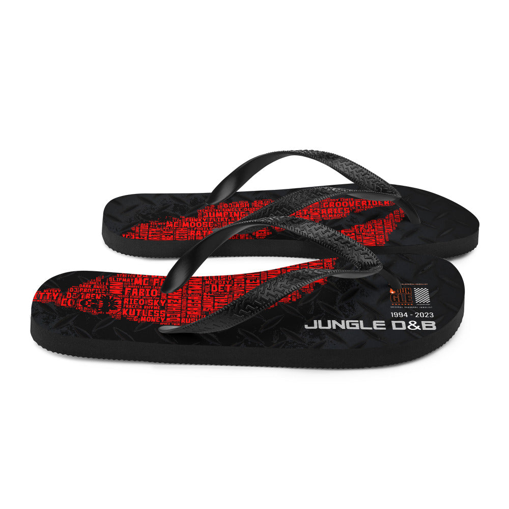 Jungle D&B History Flip-Flops (Limited Edition)